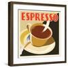 Deco Espresso I-Richard Weiss-Framed Art Print