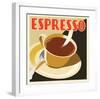 Deco Espresso I-Richard Weiss-Framed Art Print