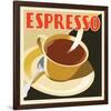 Deco Espresso I-Richard Weiss-Framed Art Print