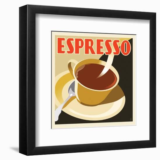 Deco Espresso I-Richard Weiss-Framed Art Print