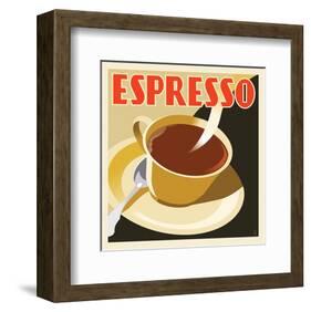 Deco Espresso I-Richard Weiss-Framed Art Print