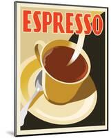 Deco Espresso II-Richard Weiss-Mounted Premium Giclee Print