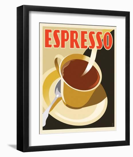 Deco Espresso II-Richard Weiss-Framed Premium Giclee Print