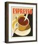 Deco Espresso II-Richard Weiss-Framed Premium Giclee Print