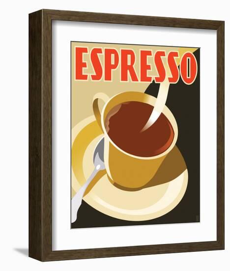 Deco Espresso II-Richard Weiss-Framed Art Print