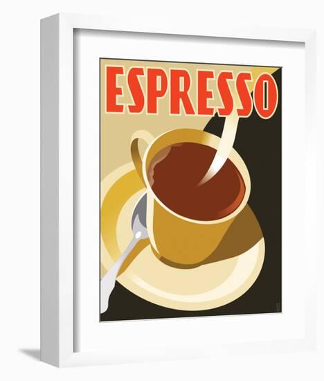 Deco Espresso II-Richard Weiss-Framed Art Print