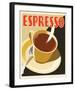 Deco Espresso II-Richard Weiss-Framed Art Print