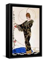 Deco Fashion 0022a-Vintage Lavoie-Framed Stretched Canvas