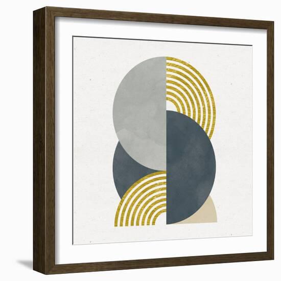 Deco Glam I Sq-Moira Hershey-Framed Art Print