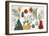 Deco Holiday I-Veronique Charron-Framed Art Print