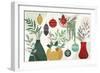 Deco Holiday I-Veronique Charron-Framed Art Print