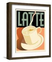 Deco Latte I-Richard Weiss-Framed Art Print