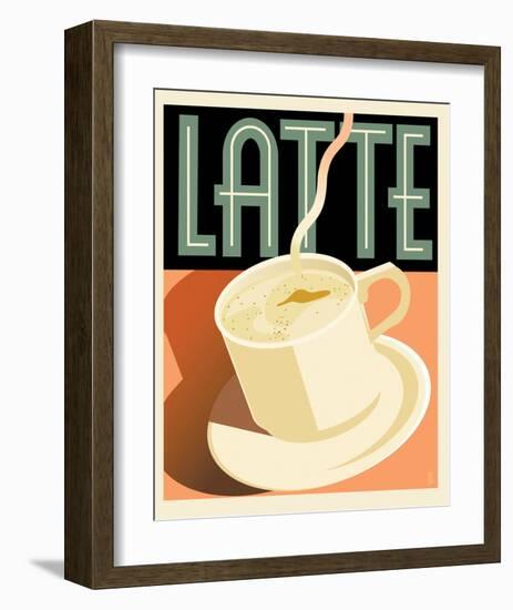 Deco Latte I-Richard Weiss-Framed Art Print