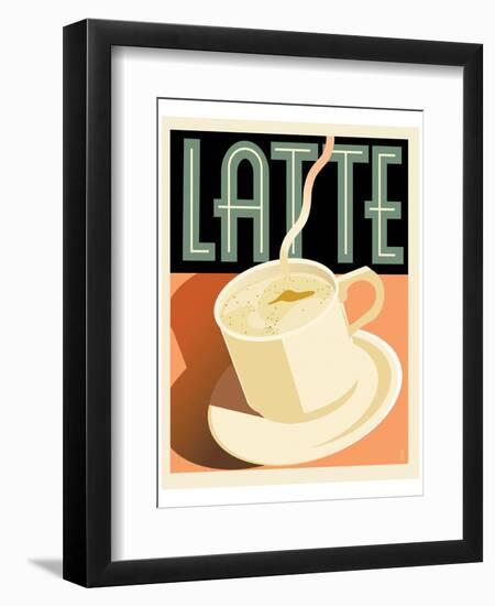 Deco Latte I-Richard Weiss-Framed Art Print