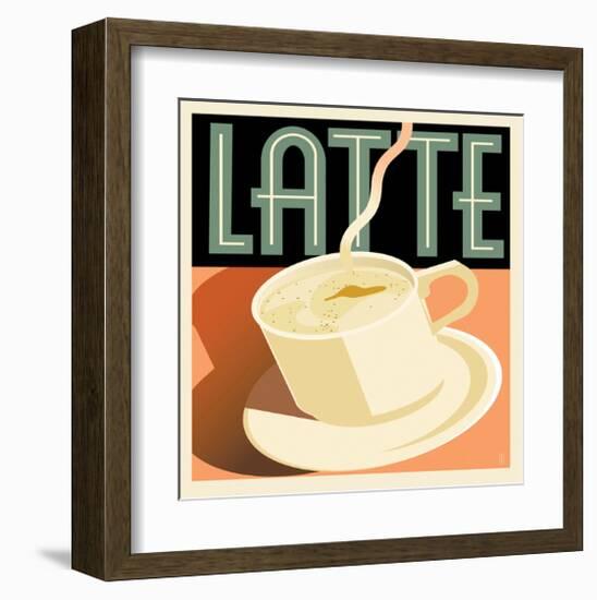 Deco Latte II-Richard Weiss-Framed Art Print