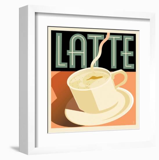 Deco Latte II-Richard Weiss-Framed Art Print