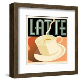 Deco Latte II-Richard Weiss-Framed Art Print