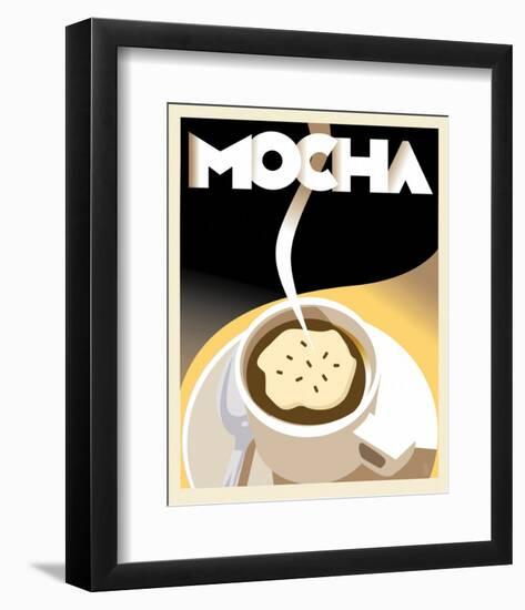 Deco Mocha I-Richard Weiss-Framed Premium Giclee Print