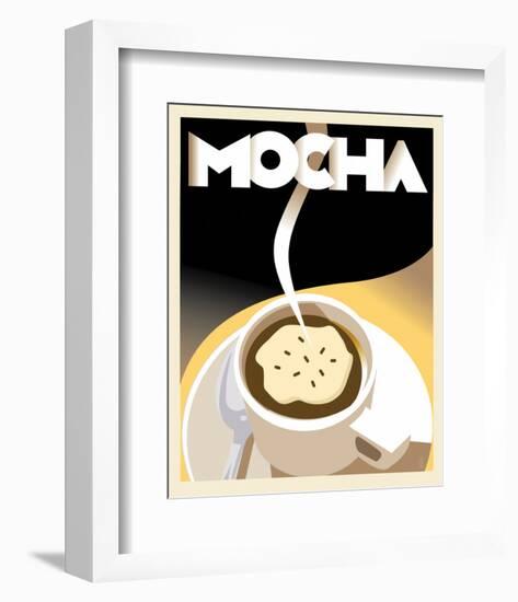 Deco Mocha I-Richard Weiss-Framed Premium Giclee Print