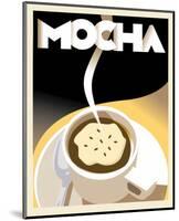 Deco Mocha I-Richard Weiss-Mounted Premium Giclee Print