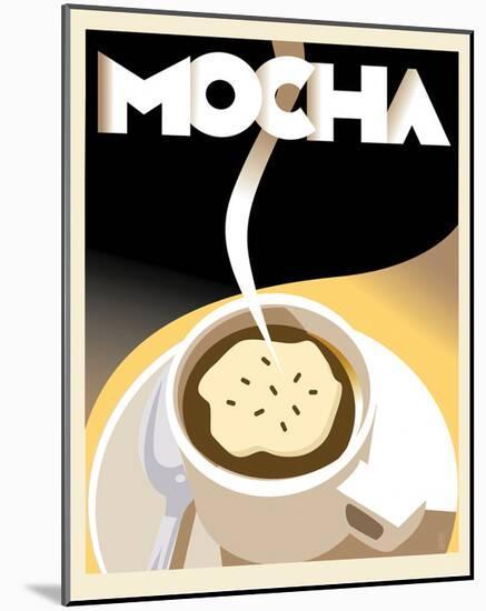 Deco Mocha I-Richard Weiss-Mounted Art Print