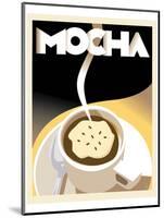 Deco Mocha I-Richard Weiss-Mounted Art Print