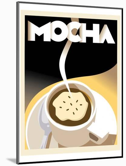 Deco Mocha I-Richard Weiss-Mounted Art Print