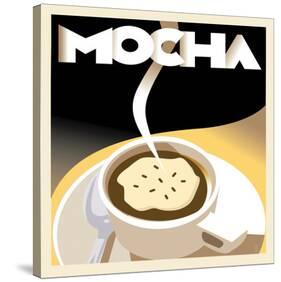 Deco Mocha II-Richard Weiss-Stretched Canvas