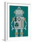 Deco Robot-null-Framed Giclee Print