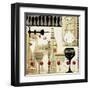 Deco Vino II-Liz Jardine-Framed Art Print