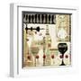 Deco Vino II-Liz Jardine-Framed Art Print