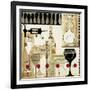 Deco Vino II-Liz Jardine-Framed Art Print