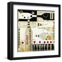 Deco Vino-Liz Jardine-Framed Art Print