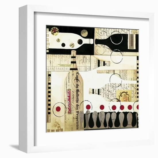 Deco Vino-Liz Jardine-Framed Art Print