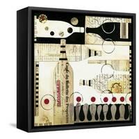 Deco Vino-Liz Jardine-Framed Stretched Canvas