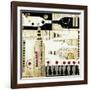 Deco Vino-Liz Jardine-Framed Art Print