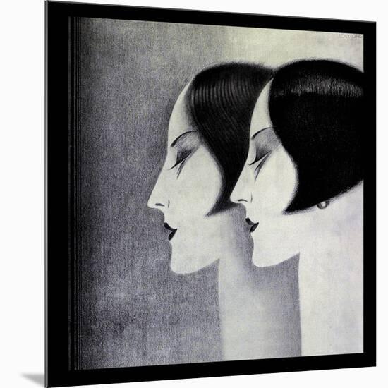 Deco-Vintage Lavoie-Mounted Giclee Print