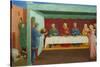 Decollation of the Baptist and Herod's Feast-Angelico & Strozzi-Stretched Canvas