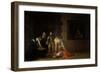 Decollation of the Baptist-Caravaggio-Framed Giclee Print