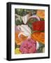 Deconstructed Flower Composition I-Sandra Iafrate-Framed Art Print