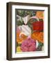 Deconstructed Flower Composition I-Sandra Iafrate-Framed Art Print