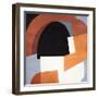 Deconstructed II-Mike Schick-Framed Art Print