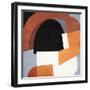 Deconstructed II-Mike Schick-Framed Art Print