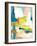 Deconstructed Landscape 2-Jan Weiss-Framed Art Print