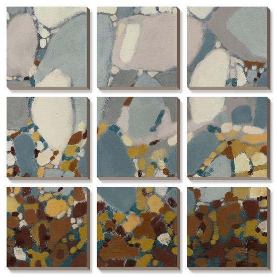 Deconstructed Mosaic-Jennifer Goldberger-Stretched Canvas