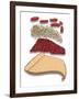 Deconstructed Pizza-Steven Wilson-Framed Giclee Print