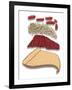 Deconstructed Pizza-Steven Wilson-Framed Giclee Print