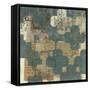 Deconstructed Quatrefoil I-Jennifer Goldberger-Framed Stretched Canvas