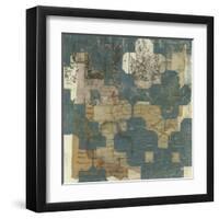 Deconstructed Quatrefoil I-Jennifer Goldberger-Framed Art Print