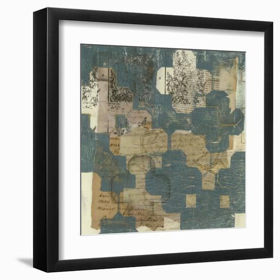 Deconstructed Quatrefoil I-Jennifer Goldberger-Framed Art Print